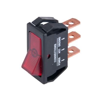 12v 30 amp rocker switch